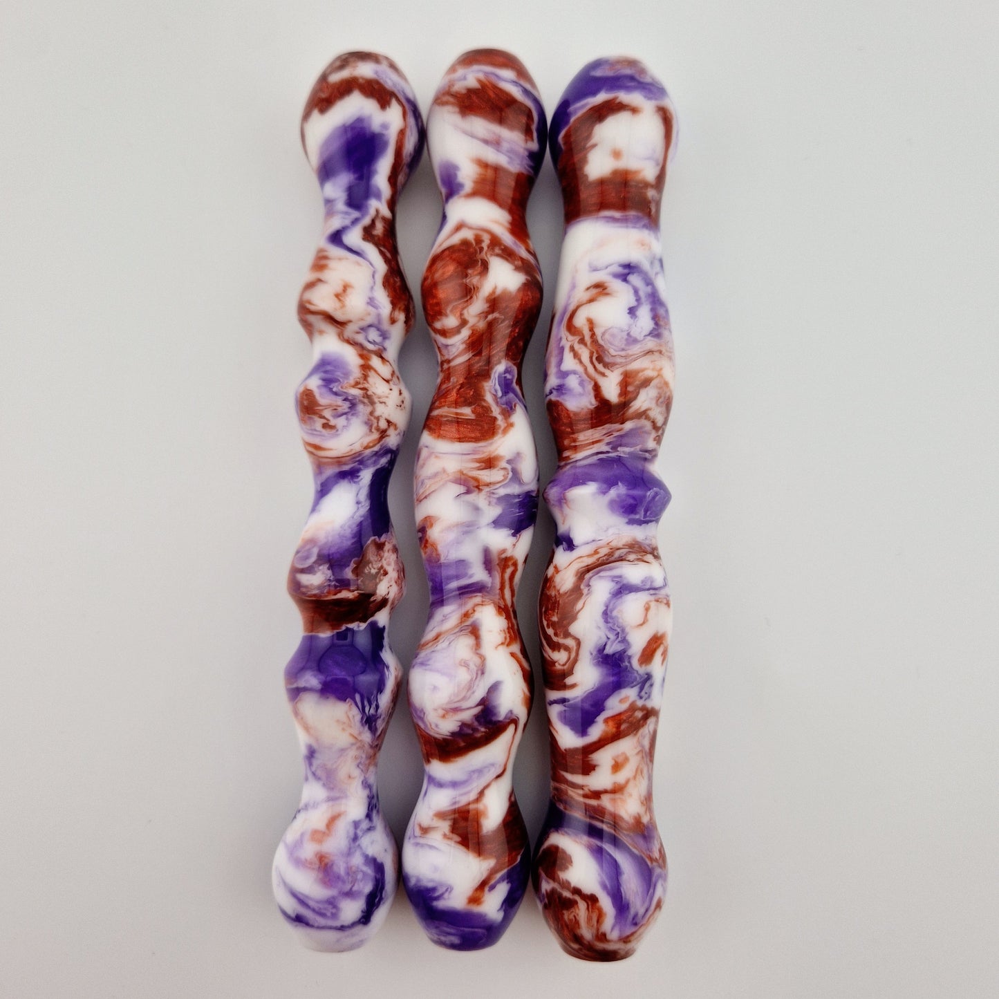 Red, Purple & White Pen Blank