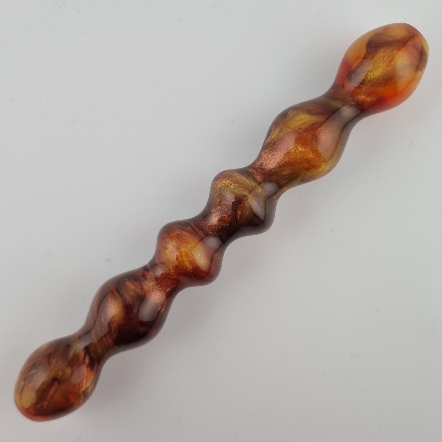 Transparent Red, Yellow and Copper Mica Thin Diamond Painting Pen