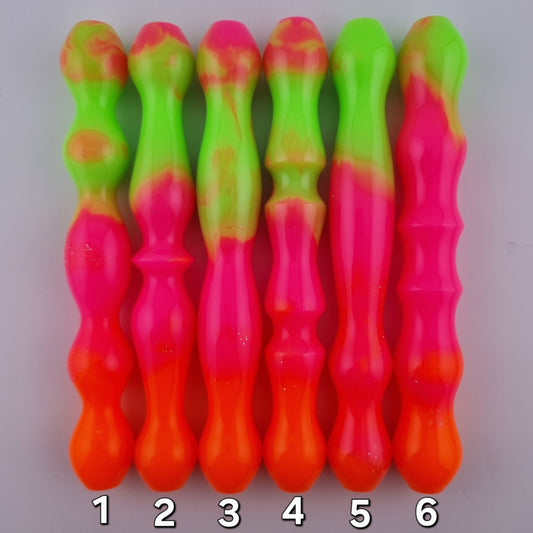 Hot Pink, Toxic Green and Bright Orange Diamond Painting Pen
