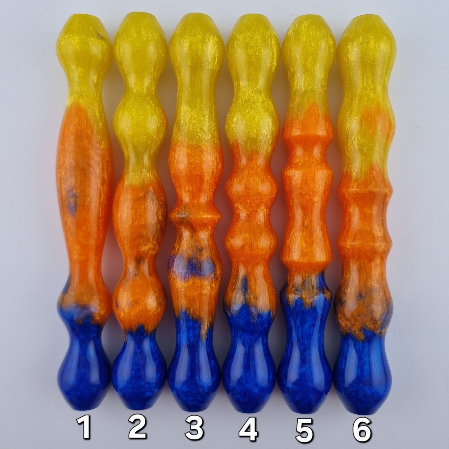 Blue, Orange & Yellow Diamond Painting Pen