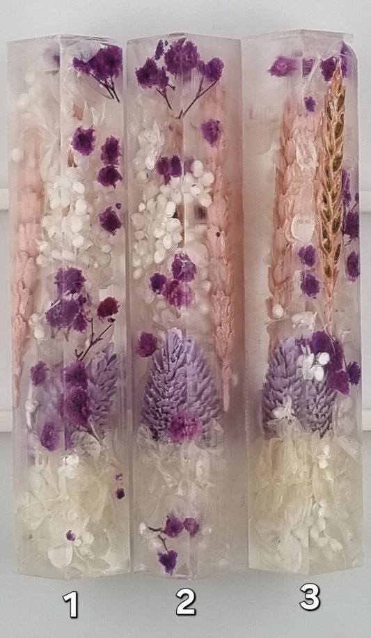 Pink, White and Purple Pen Blank