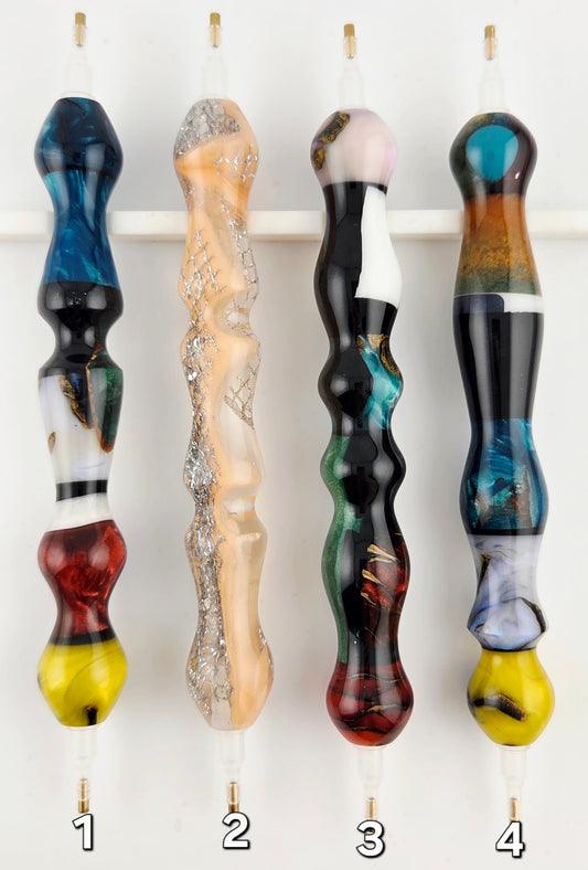 Mosaic and Peach Diamond Painting Pen